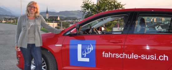 Susanne&nbsp;Hausheer - Fahrschule Susi