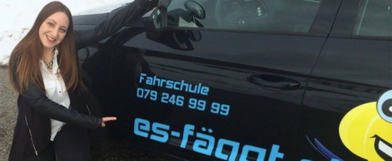 Mirjam&nbsp;Bisig - Fahrschule es fäggt