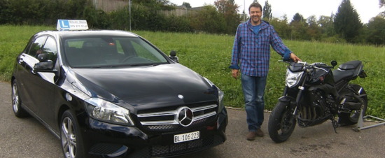 Silvan&nbsp;Henz - Auto- und Töff-Fahrschule Silvan Henz