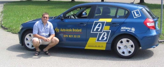 Yvan&nbsp;Brodard - AB Auto-école Brodard